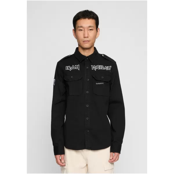  Cămaşă BRANDIT IRON MAIDEN BD61044 NEGRU 