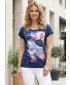 Tricou pentru femei ALTISPORT DIANITA ALBASTRU INCHIS