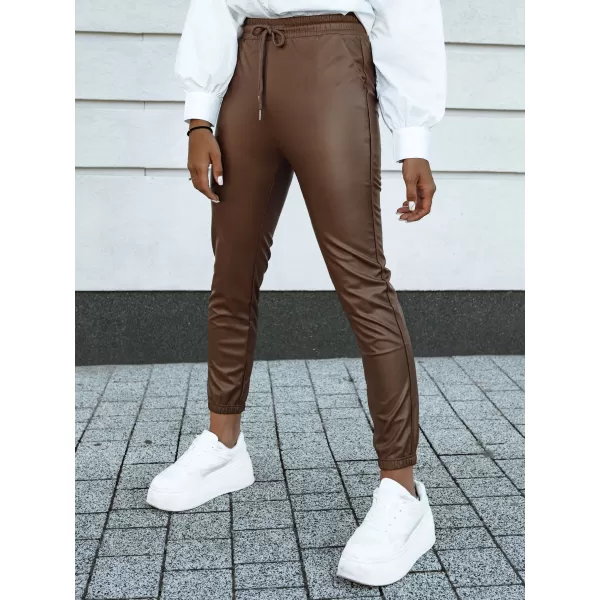  Pantalonii pentru doamne DSTREET BRIAL CARAMEL 