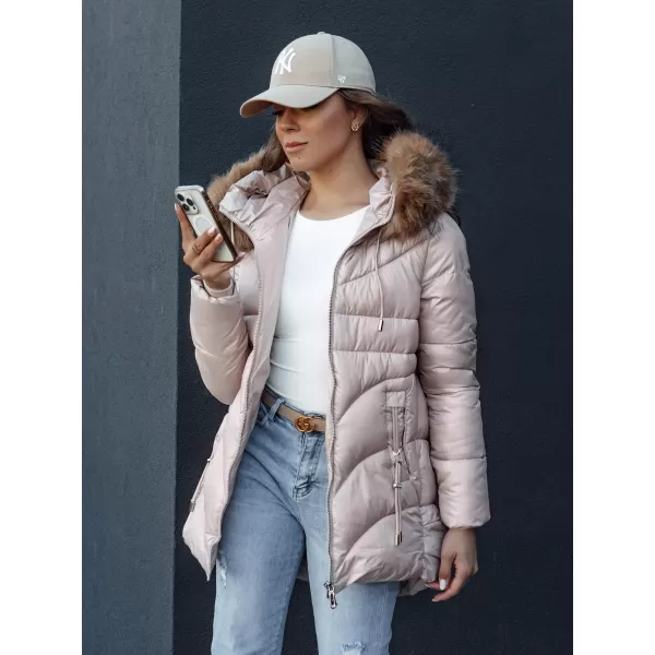  Geacă pentru doamne DSTREET WINTERCHIC ROZ 
