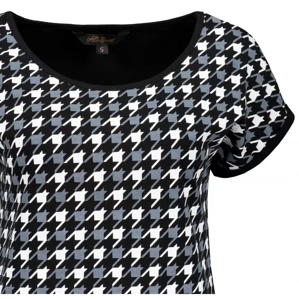  Tricou pentru femei ALTISPORT DORIA NEGRU 