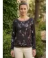 Tricou pentru femei ALTISPORT DEVANA NEGRU