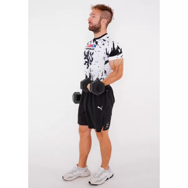  Cămașă funcțională de compresie pentru bărbați cu mâneci scurte premium ALTISPORT VOJ/ALM036TR04 ABSTRACTIZARE 