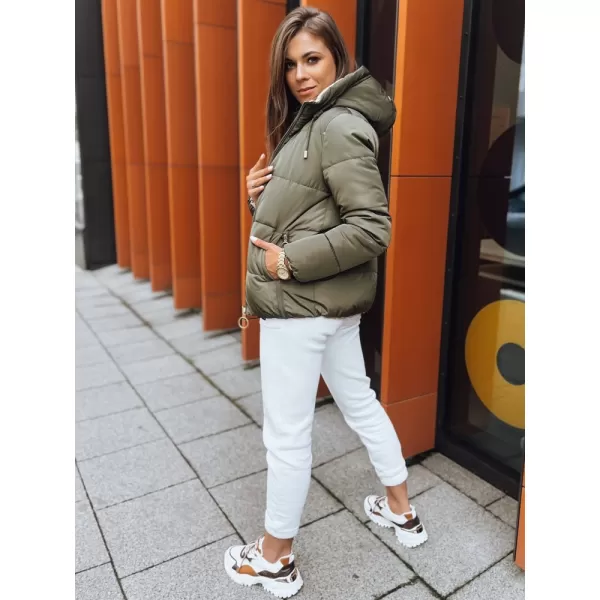  Geacă pentru doamne DSTREET VICTORIA SNUG TY3716 VERDE 