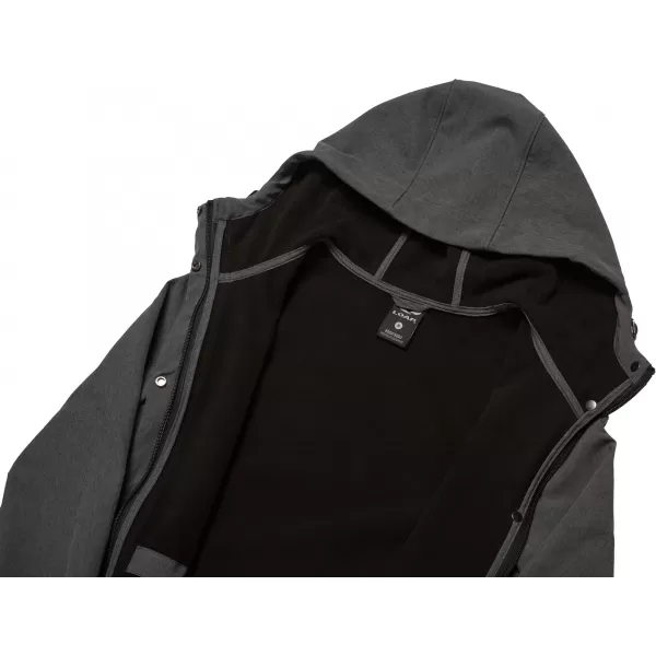  Palton softshell dama LOAP LUNARA GRI ÎNCHIS 