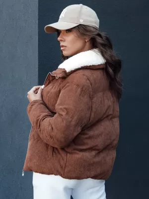 Geacă pentru femei DSTREET TRENDYGLAM TY4360 CARAMEL