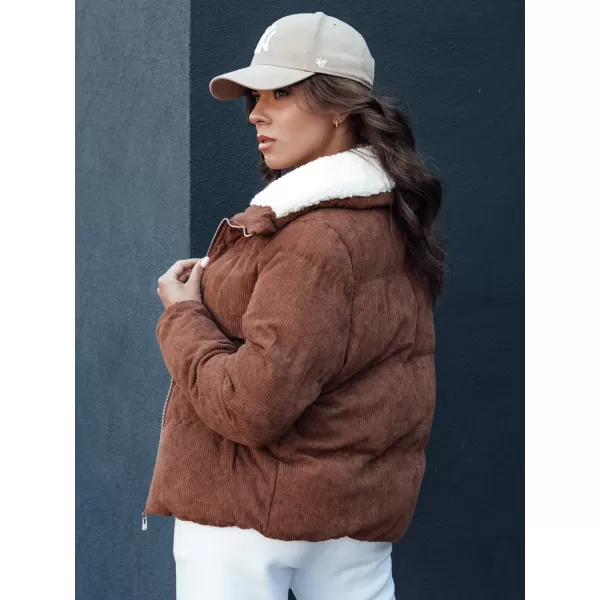  Geacă pentru femei DSTREET TRENDYGLAM TY4360 CARAMEL 