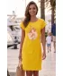Tricou/rochie extinsă pentru femei ALTISPORT ALW187178 CHIHLIMBAR