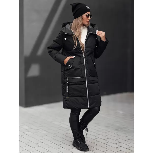  Haină de iarnă DSTREET NORFFI NEGRU 