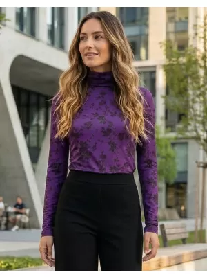 Gâtul de damă ALTISPORT DAELIA VIOLET