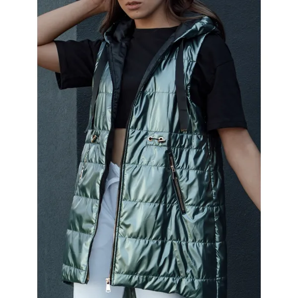  Vestă DSTREET PIXIECODE TY4445 VERDE 