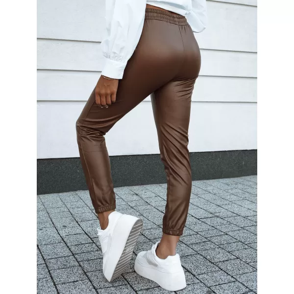  Pantalonii pentru doamne DSTREET BRIAL CARAMEL 