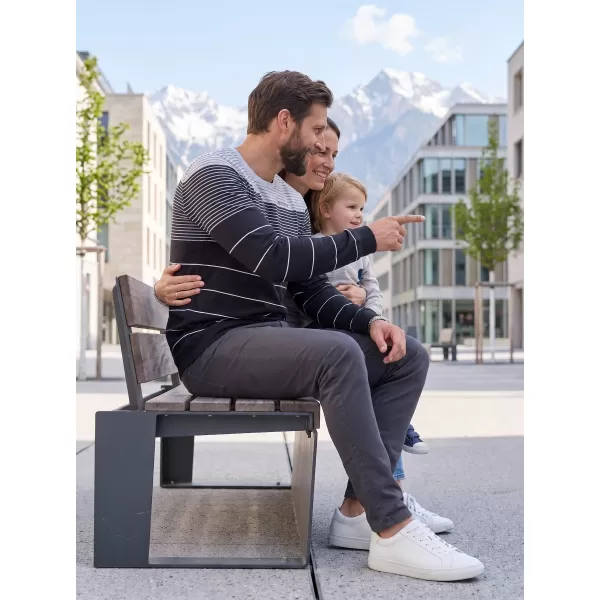  Tricou pentru bărbați ALTISPORT DAIRUS NEGRU 