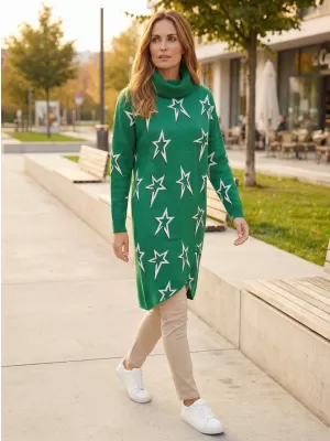 Pulover de dama KIXMI TONYA VERDE