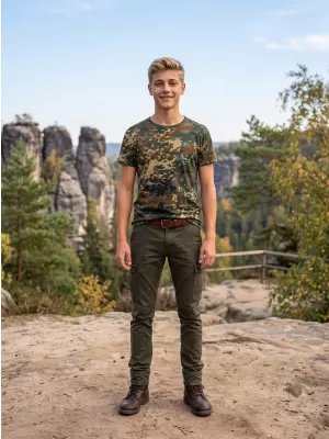 Tricou băieți BRANDIT T BD6017 FLECKTARN