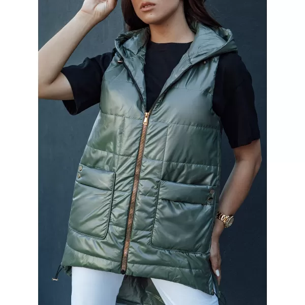  Vestă DSTREET JESS TY4442 VERDE 
