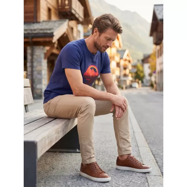  Tricou pentru bărbați ALTISPORT ALM186129 ALBASTRU MIEZUL NOPȚII 