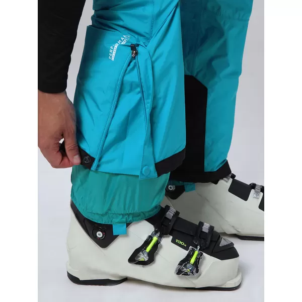  Pantaloni de schi pentru bărbați LOAP ORIPUR ALBASTRU 