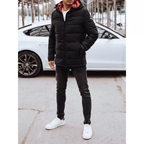  Geacă de iarnă pentru bărbați DSTREET NEGRU 