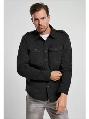 Cămaşă BRANDIT VINTAGE BD9373 NEGRU