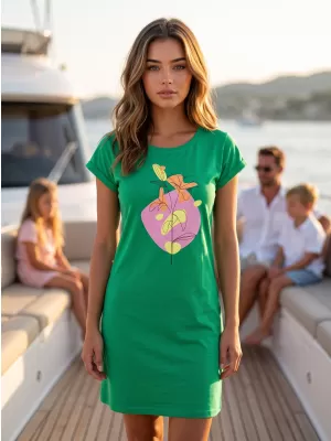 Tricou/rochie extinsă pentru femei ALTISPORT ALW187178 MEDIU