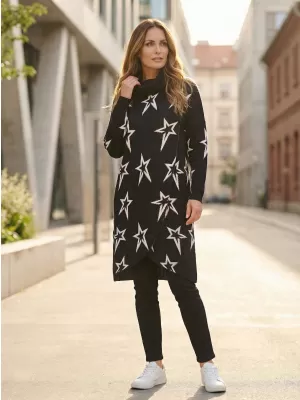 Pulover de dama KIXMI TONYA NEGRU