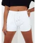 Pantaloni scurţi DSTREET GO SPORT ALB