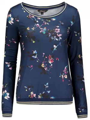 Tricou pentru femei ALTISPORT DEVANA ALBASTRU INCHIS