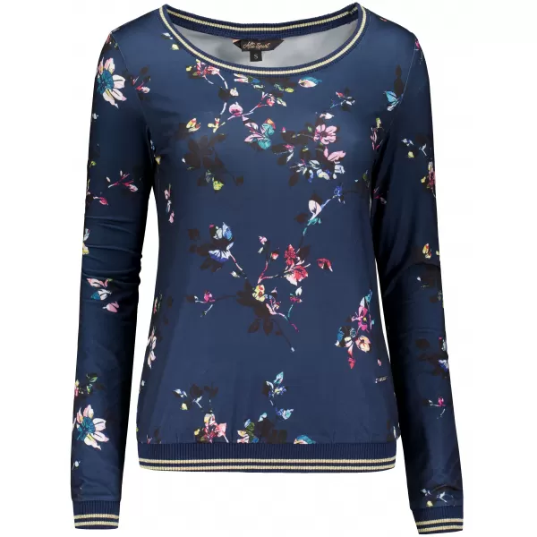 Tricou pentru femei ALTISPORT DEVANA ALBASTRU INCHIS 