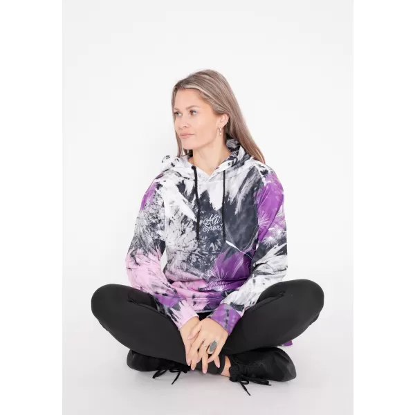  Hanorac prelungit funcțional pentru femei premium ALTISPORT VOJ/ALW016MI03 VIOLET 