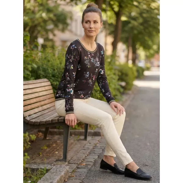  Tricou pentru femei ALTISPORT DEVANA NEGRU 