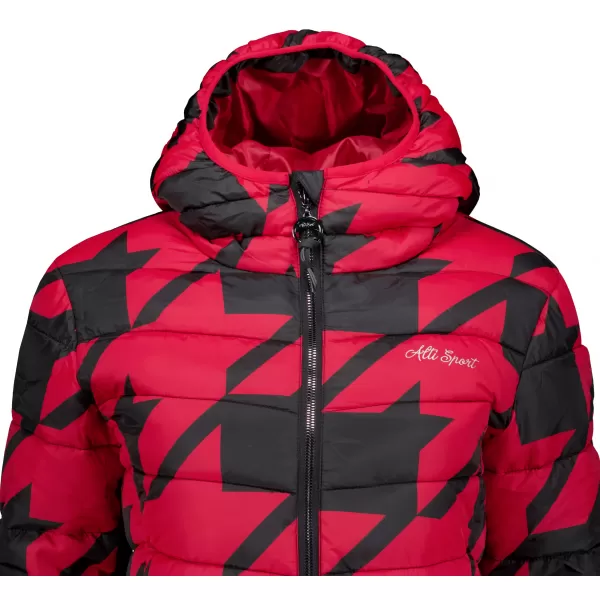  Geaca de dama ALTISPORT DARCIA NEGRU/ROSU 