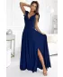 Rochie NUMOCO ELENA 405-5 ALBASTRU ÎNCHIS