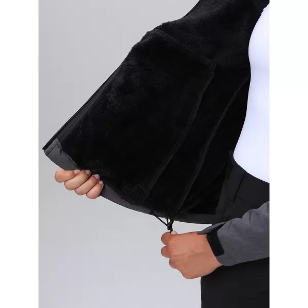  Jachetă softshell pentru femei LOAP LUDYSA GRI ÎNCHIS 
