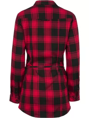 Cămaşă BRANDIT BD44006 ROȘU/NEGRU