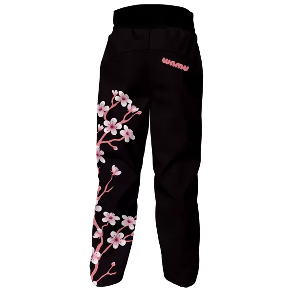  Pantaloni de softshell pentru bebeluși WAMU SAKURY VIOLET 