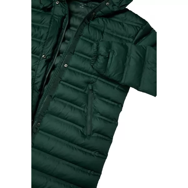  Palton de damă LOAP ITMARA VERDE ÎNCHIS 