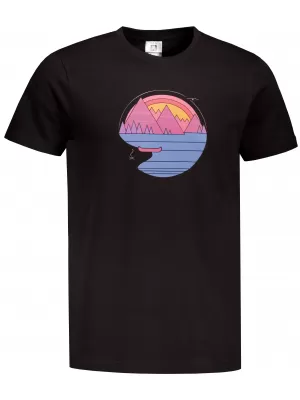 Tricou pentru bărbați ALTISPORT ALM186129 NEGRU