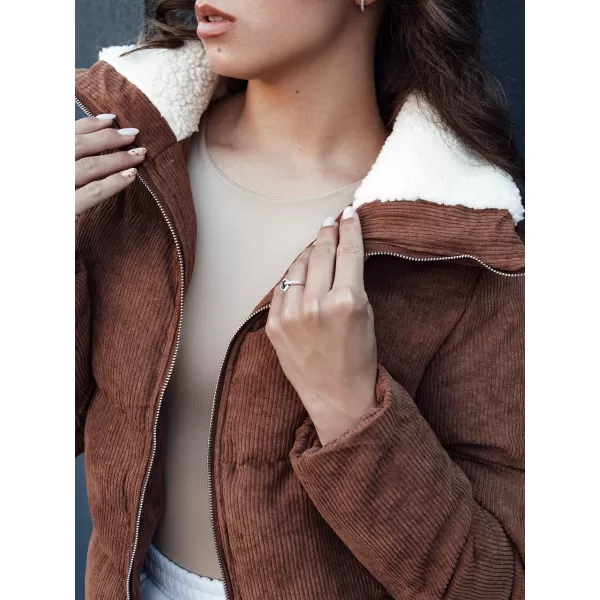  Geacă pentru femei DSTREET TRENDYGLAM TY4360 CARAMEL 