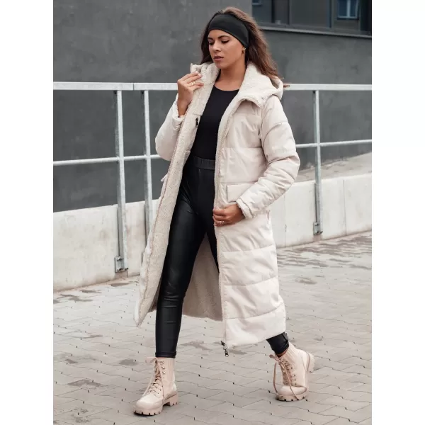  Haină de iarnă DSTREET GLAMPUFF BEJ 