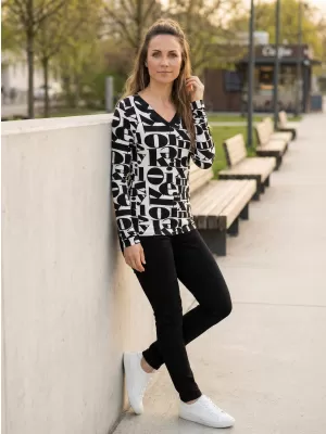 Tricou pentru femei KIXMI TAFFY ALB