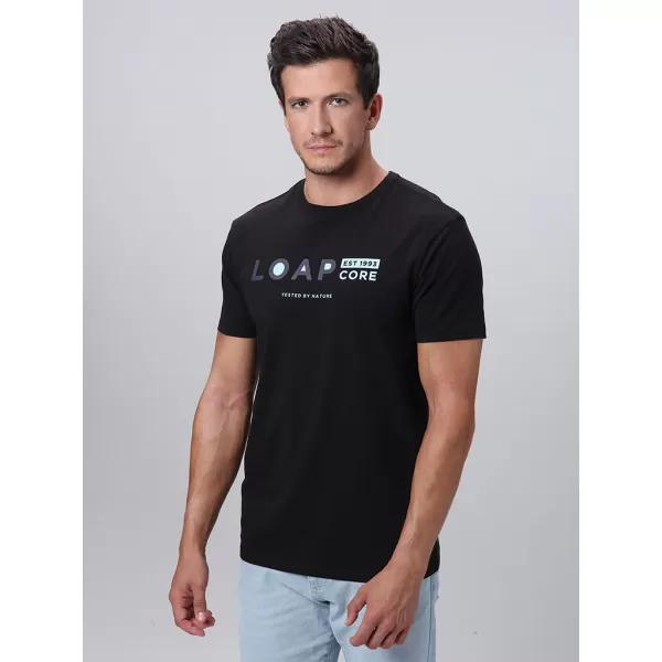  Tricou pentru bărbați LOAP ALHON NEGRU 