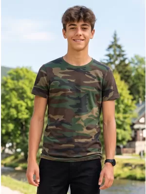 Tricou băieți BRANDIT T BD6017 PĂDURE