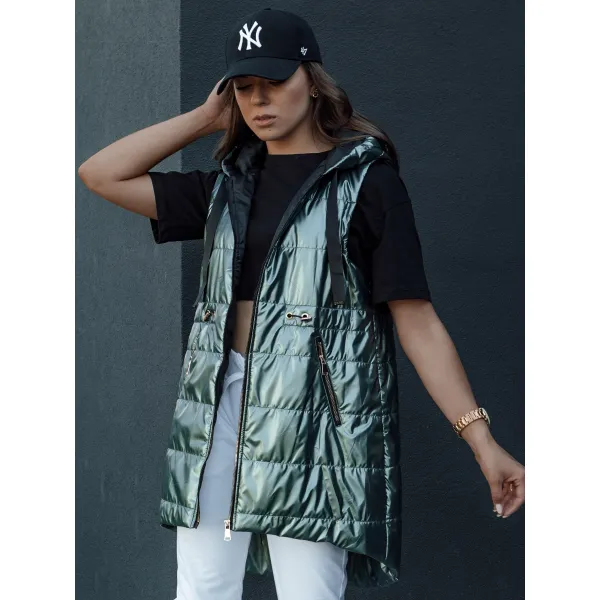  Vestă DSTREET PIXIECODE TY4445 VERDE 