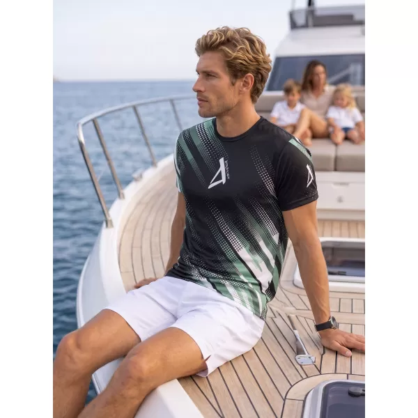  Tricou funcțional premium pentru bărbați ALTISPORT VOJ/ALM028TR01 KAKI/MILITAR 
