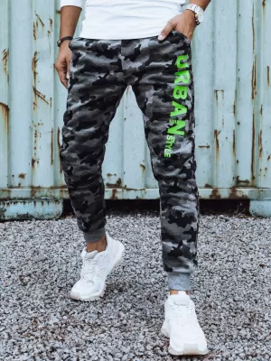 Piese pentru bărbați DSTREET CAMO GRI