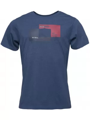 Tricou pentru bărbați LOAP BOHEM ALBASTRU