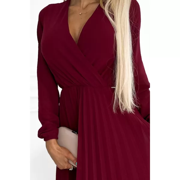  Rochie NUMOCO ISABELLE 313-15 BURGUNDIA 