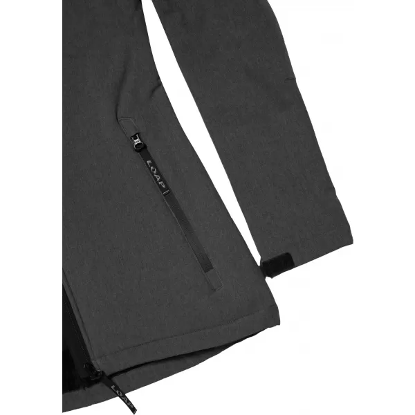  Jachetă softshell pentru femei LOAP LUDYSA GRI ÎNCHIS 