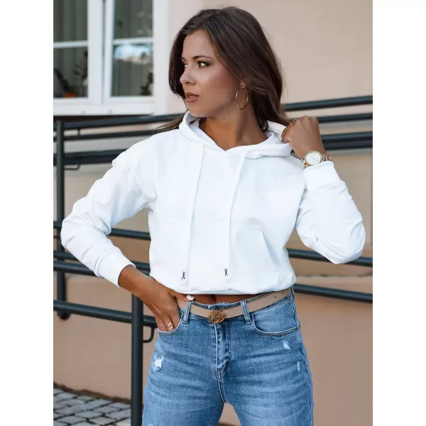  Panoul pentru doamne DSTREET TRENDHOOD BY1310 ALB 
